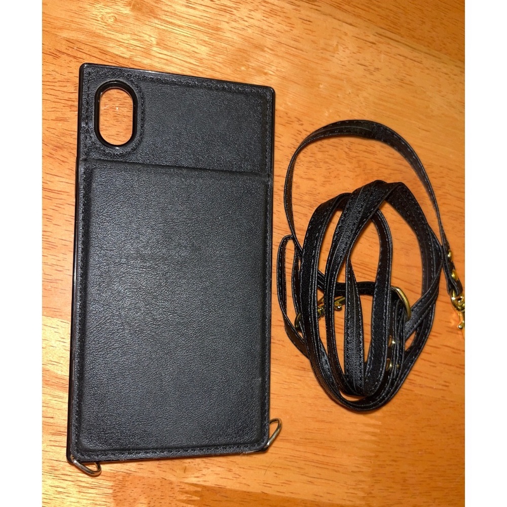 IPHONR XR FLIP WALLET CASE WITH OPTIONAL LANYARD